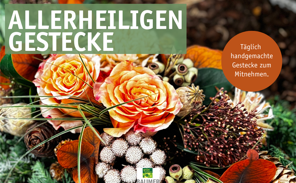 Gestecke und Grabschmuck - Allerheiligen Ausstellung