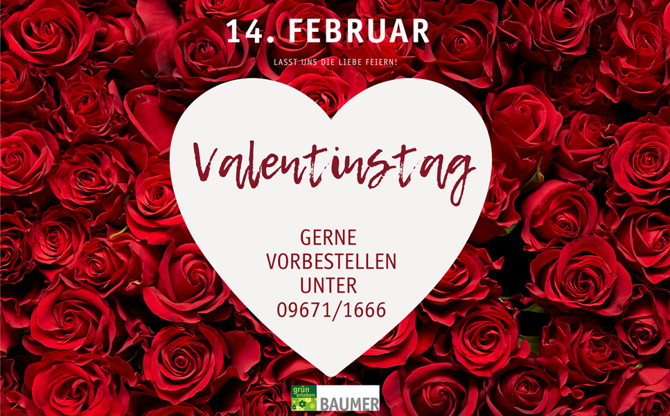 Am 14. Februar ist - Valentinstag