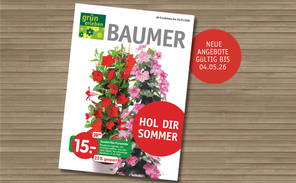 Tolle Pflanzen - tolle Preise - Unser neuer Prospekt ist da