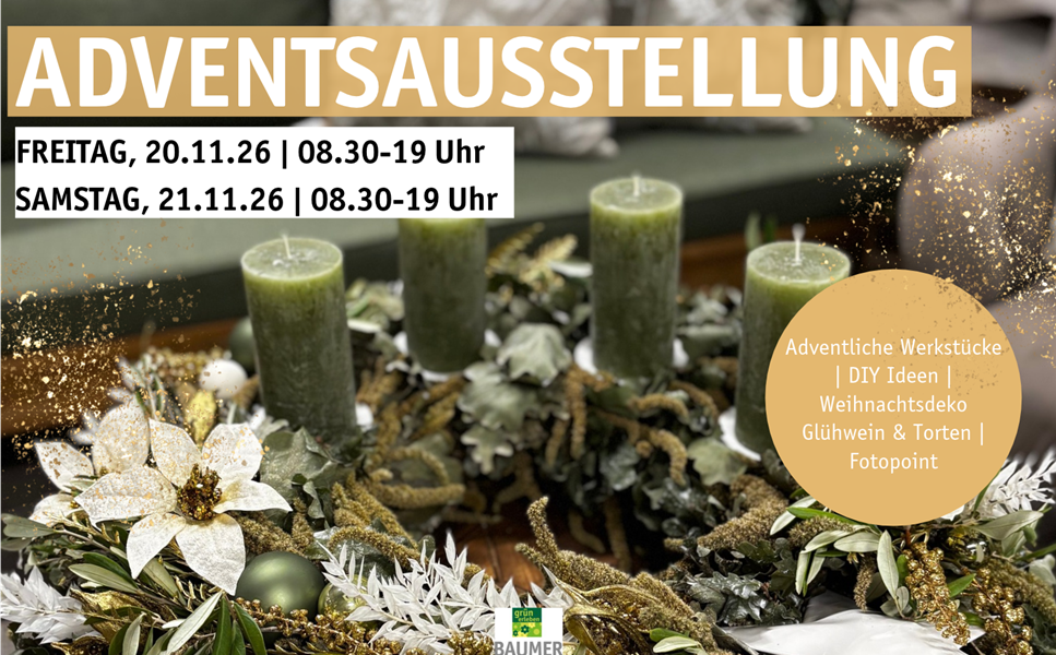 Herzliche Einladung - Adventsausstellung