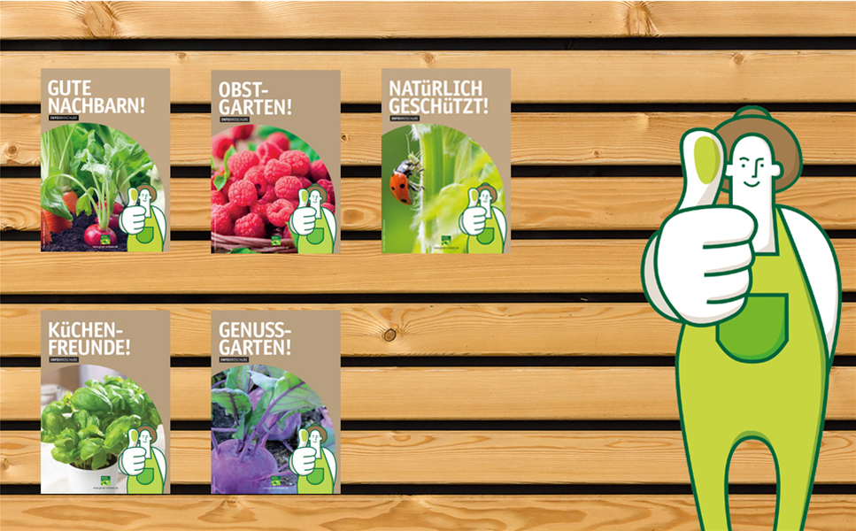 Nutzgarten - Infobroschüren für Kräuter und Gemüse